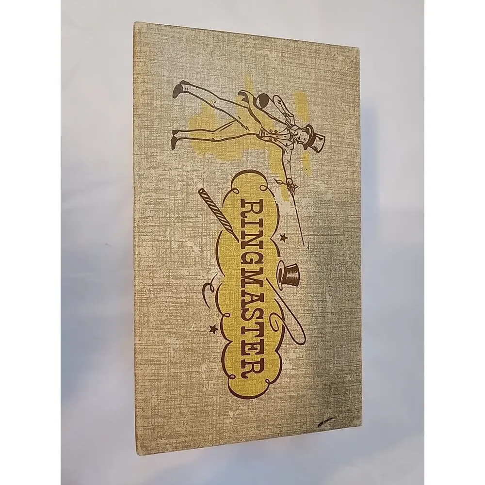 Vintage Ringmaster Shoe Box only Circus Kids Shoes